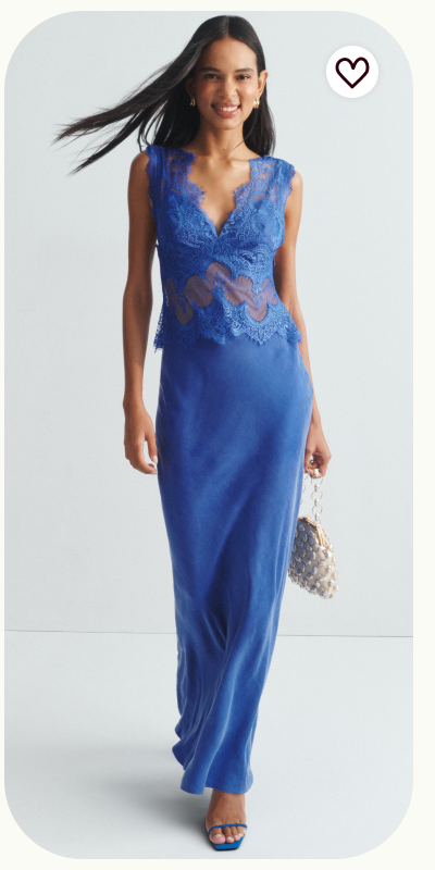 Visions Lace Maxi Dress