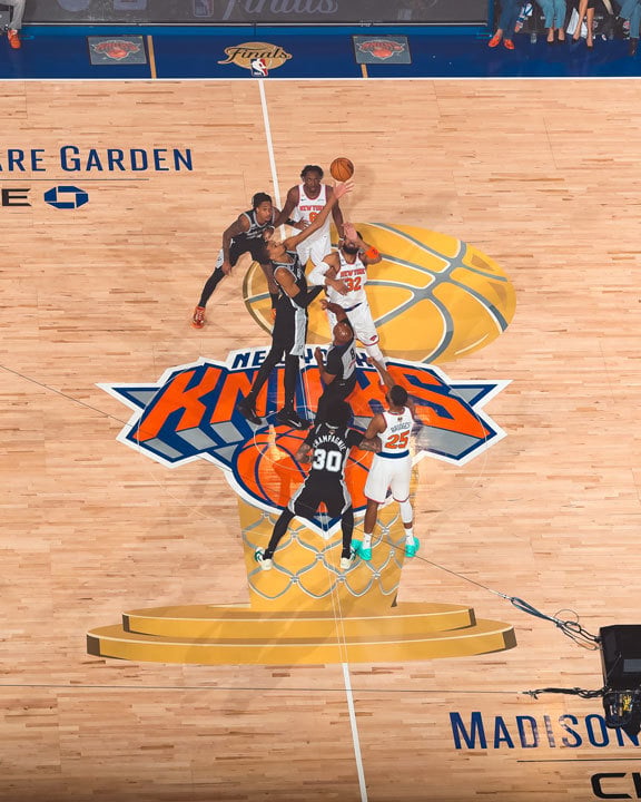 Spurs-Knicks tip-off