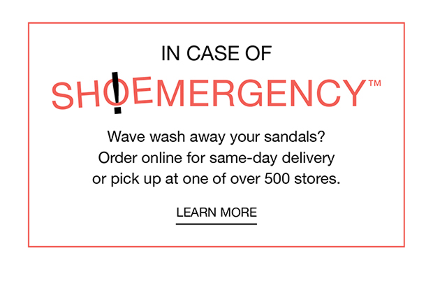 In Case of Shoemergency™ | Learn More