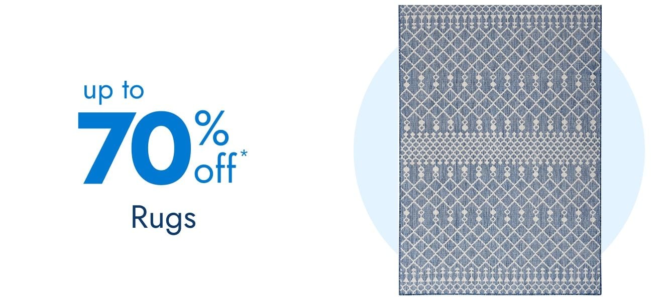 Rugs up to 70% Off