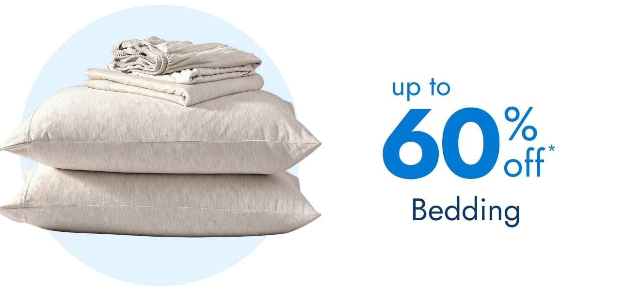 Bedding Up to 60% Off