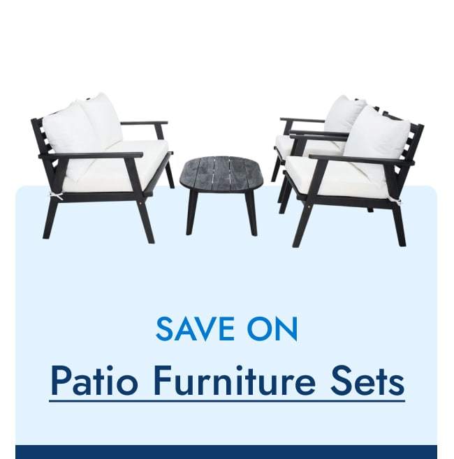 Save on Patio Furniture Sets