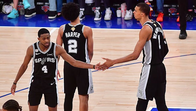 De'Aaron Fox, Dylan Harper, Victor Wembanyama