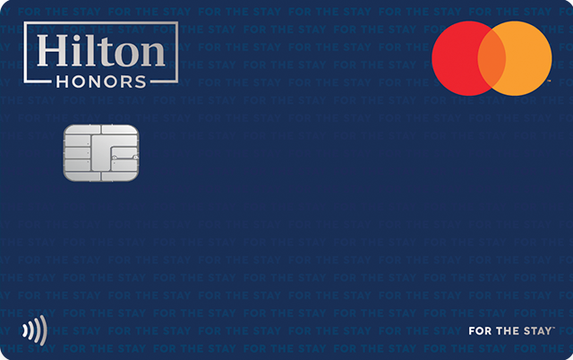 Hilton Honors. For the stay. Debit.