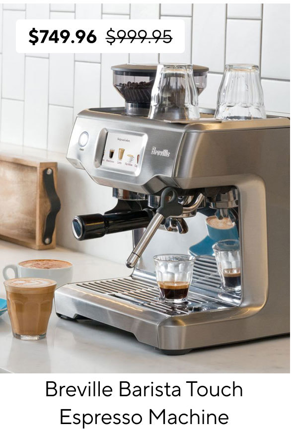 Breville Barista Touch Espresso Machine