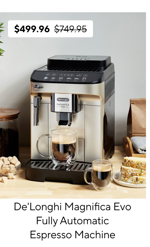 De'Longhi Magnifica Evo Fully Automatic Espresso Machine