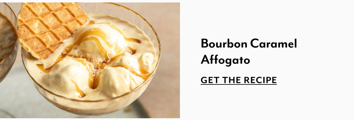 Bourbon Caramel Affogato