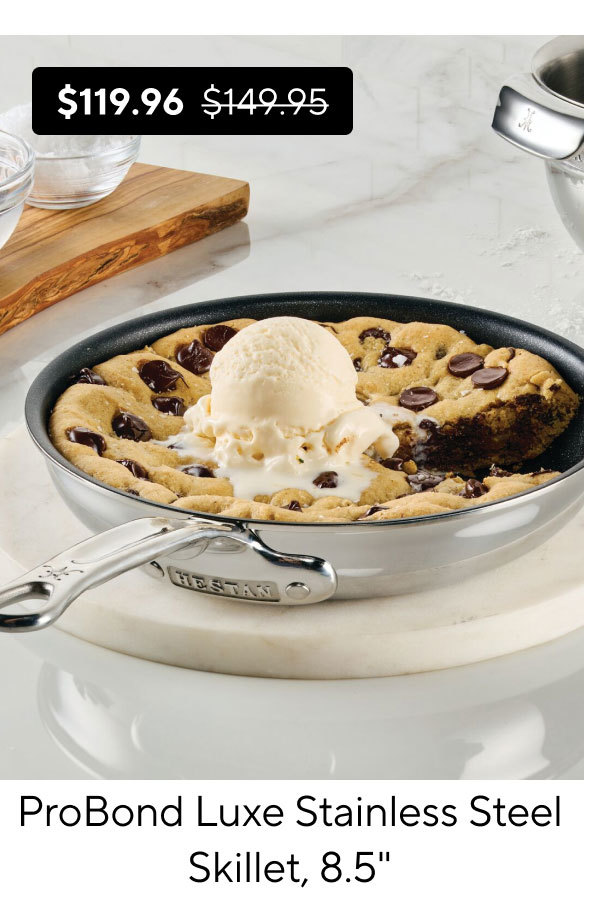 Hestan ProBond Luxe Stainless Steel Skillet