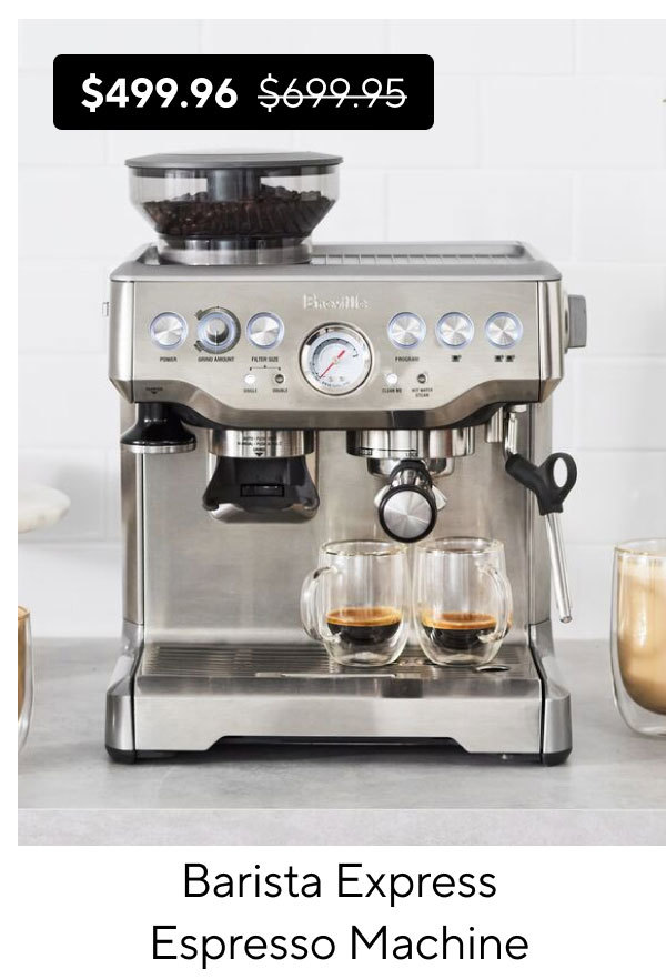 Breville Barista Express Espresso Machine