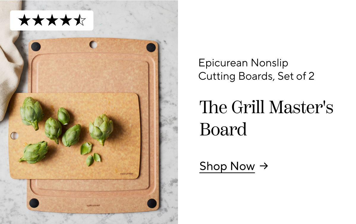Epicurean Nonslip Cutting Boards, Set of 2