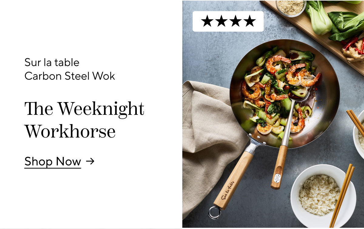 Sur La Table Carbon Steel Wok