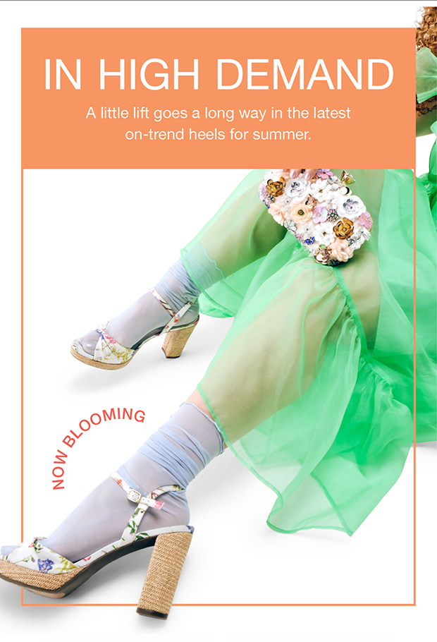 In High Demand | A little fit goes a long way in the latest on-trend heels for summer.