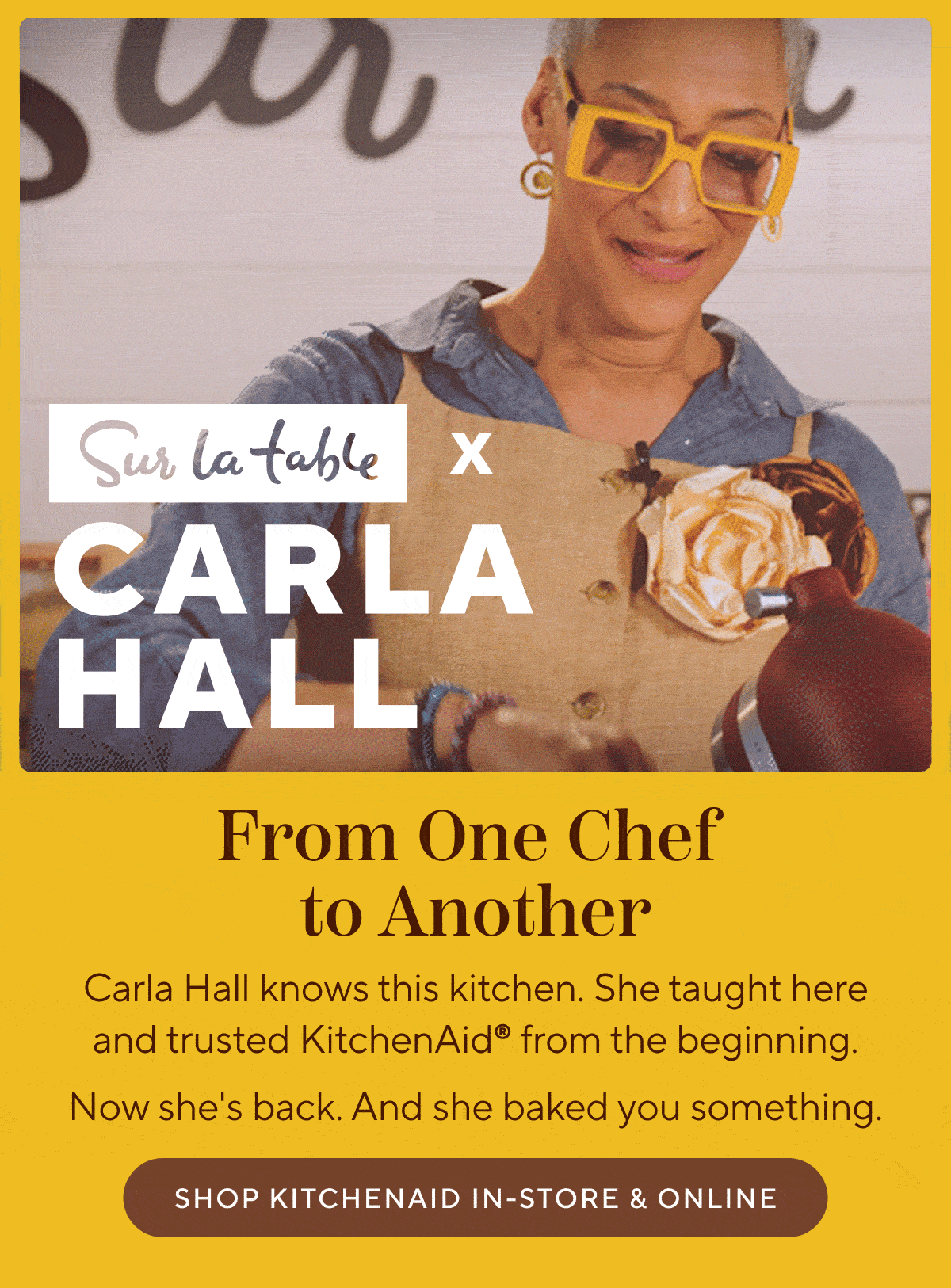 Carla Hall X KitchenAid 