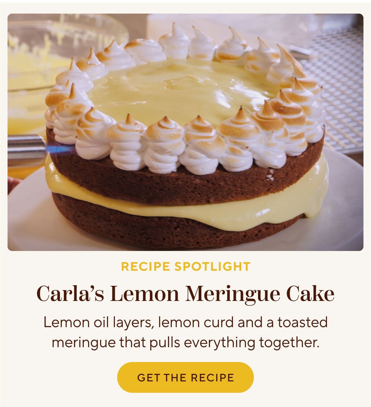 Lemon Meringue Cake