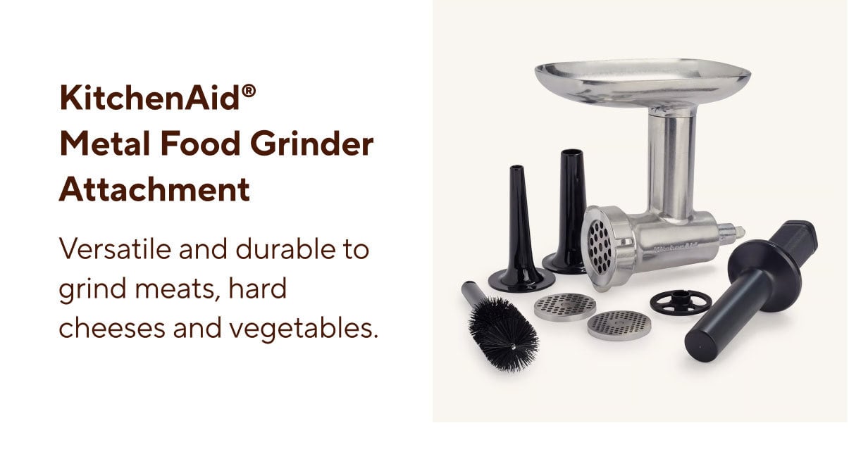 KitchenAid® Metal Food Grinder Attachment