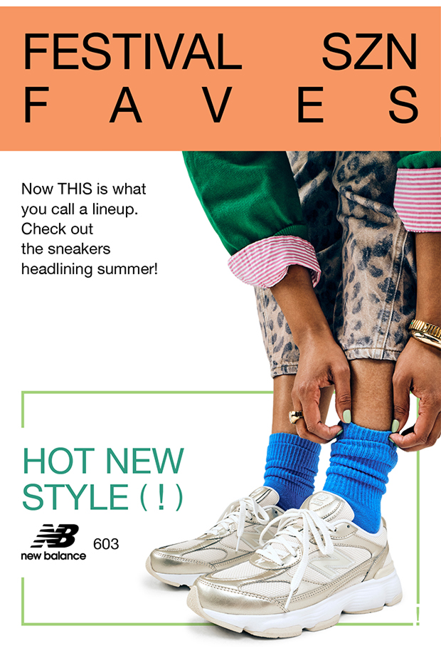 Festival Szn Faves | Now THIS is what you call a lineup. Check out the sneakers headlining summer!