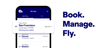 Book. Manage. Fly