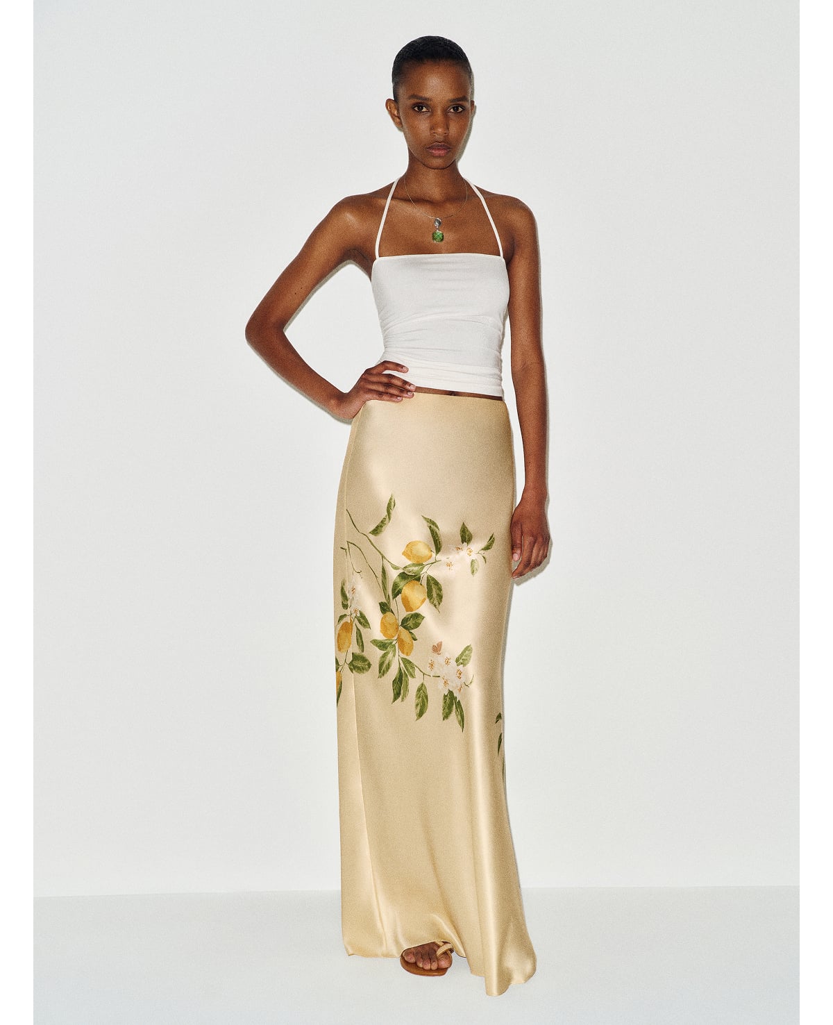 Bella Silk Skirt