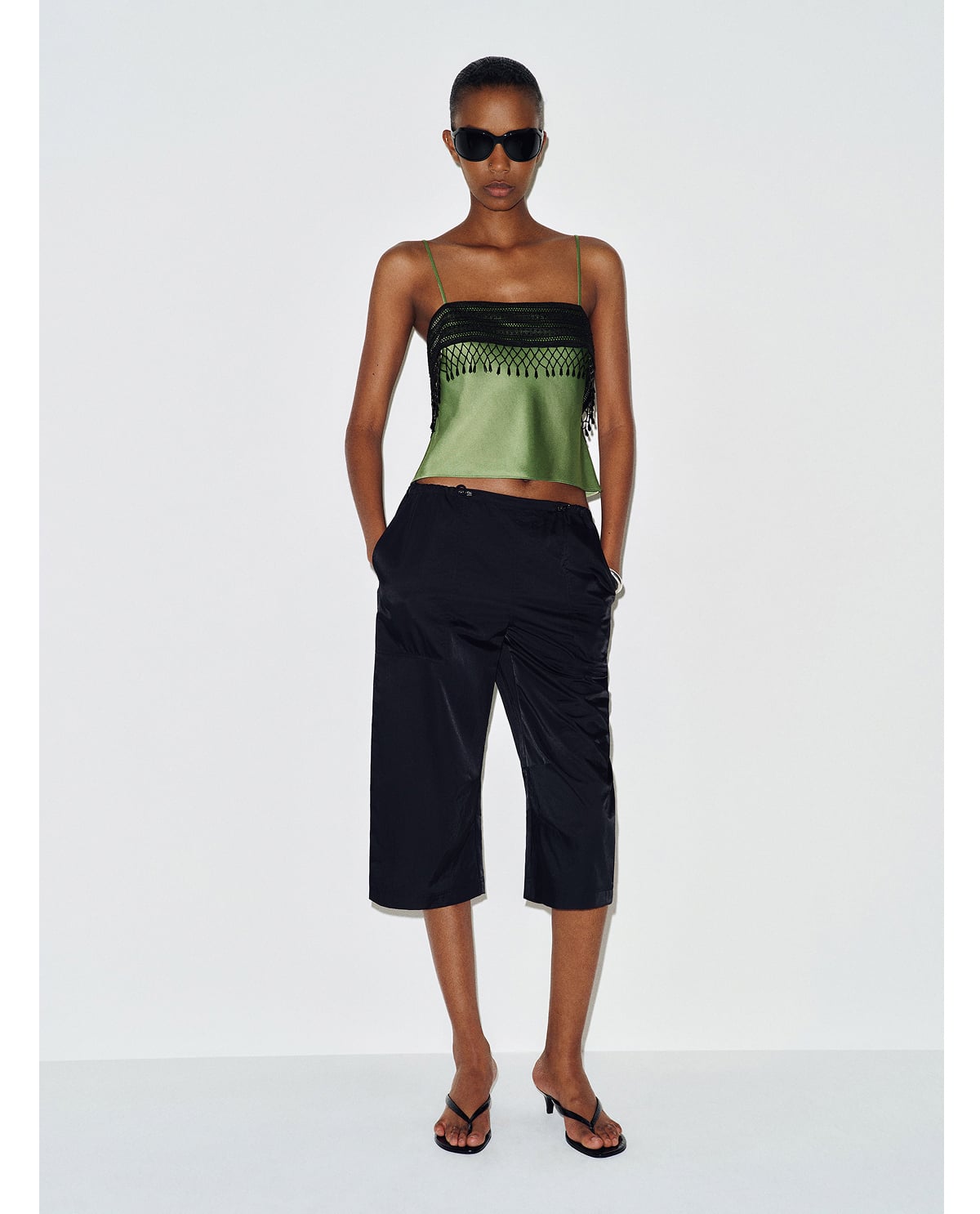 Slyvette Satin Top