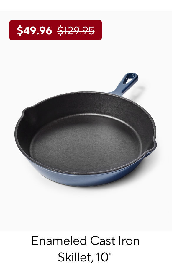 Sur La Table Enameled Cast Iron Skillet, 10
