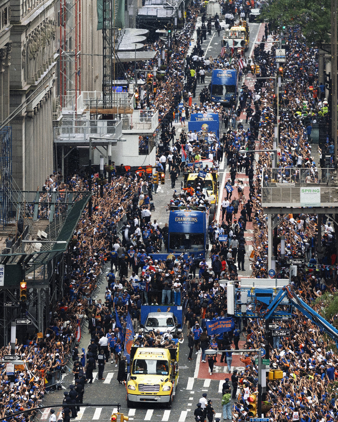 Knicks' parade