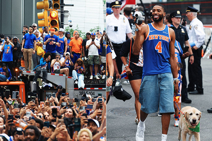 Knicks fans, Mikal Bridges