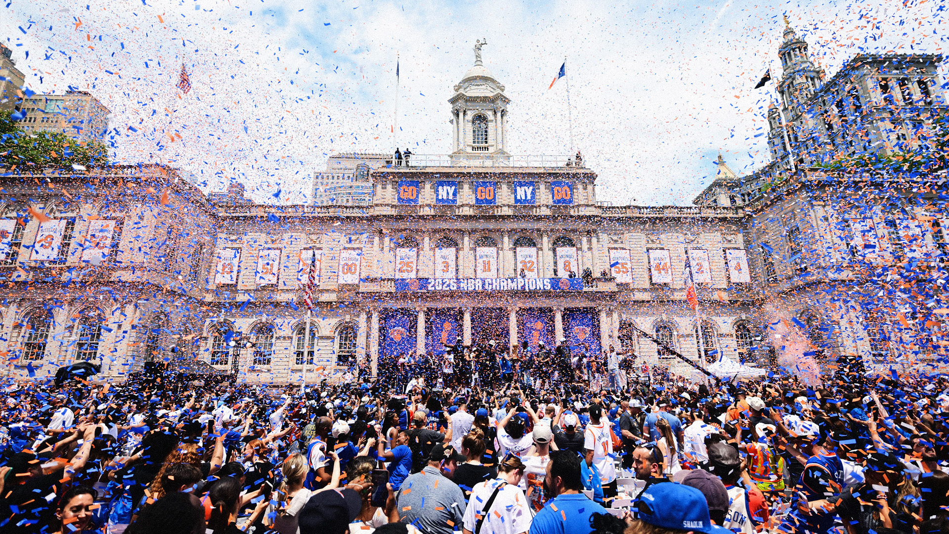 Knicks at City Hall