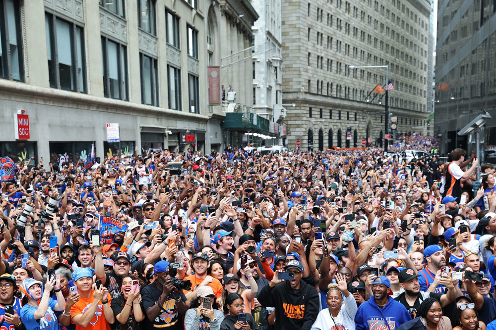 Knicks' parade
