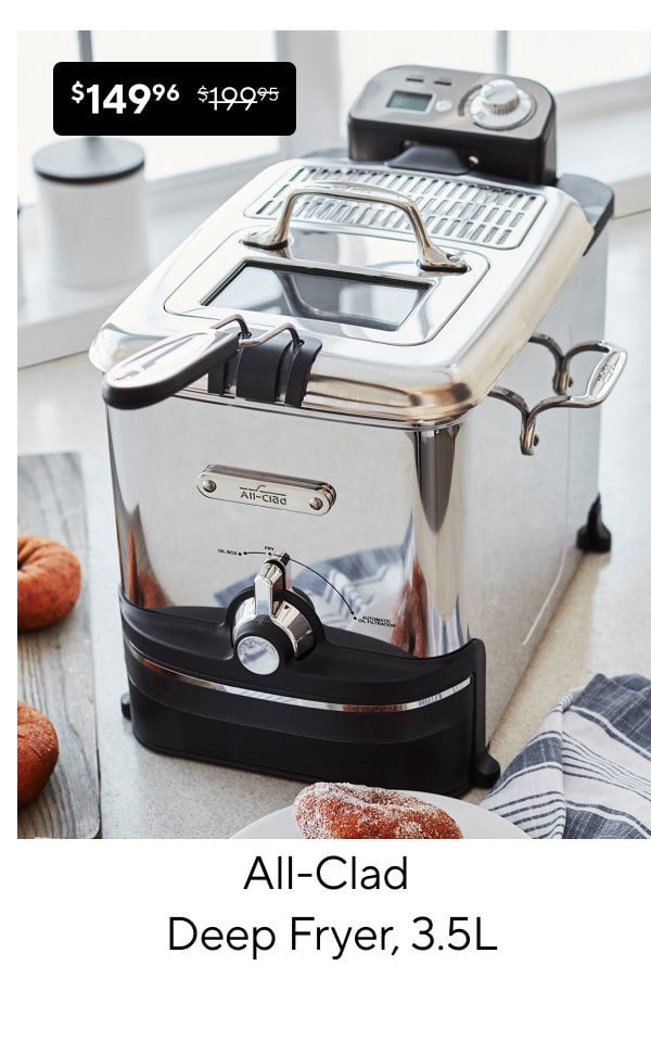 All-Clad Deep Fryer, 3.5L