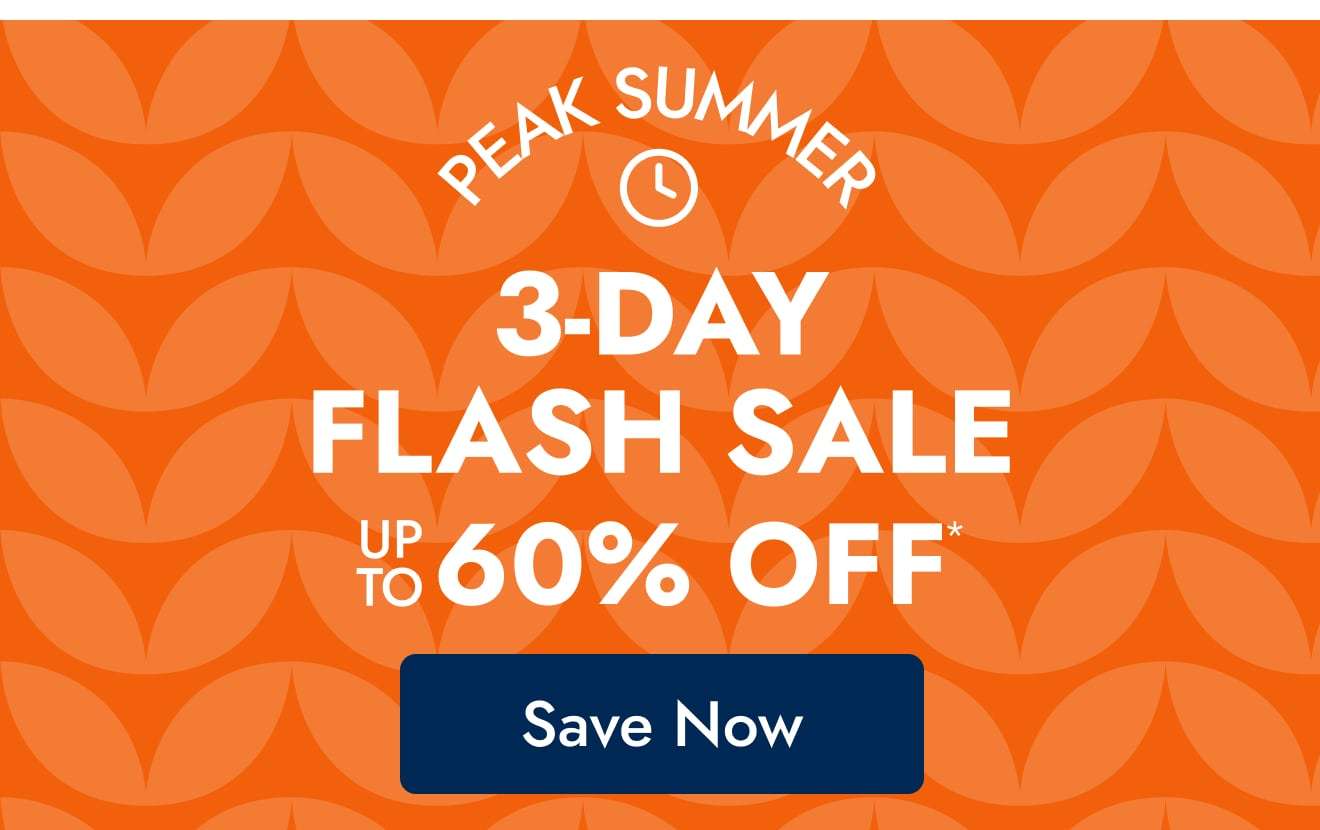 Shop the Peak Summer Flash Sale