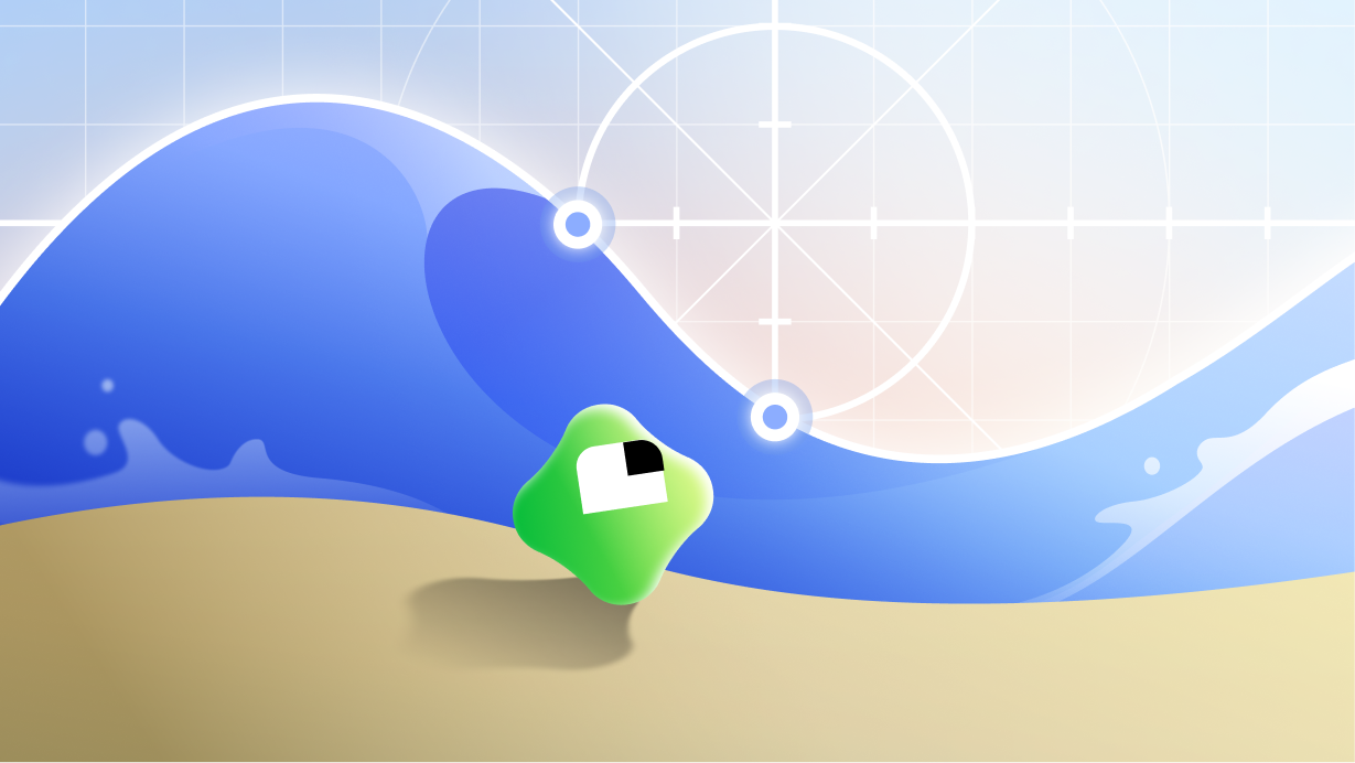 Travel between the worlds of numbers and shapes