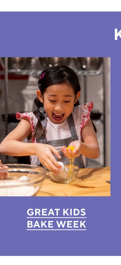 Kids 5-Day Summer Series: Great Kids Bake Week