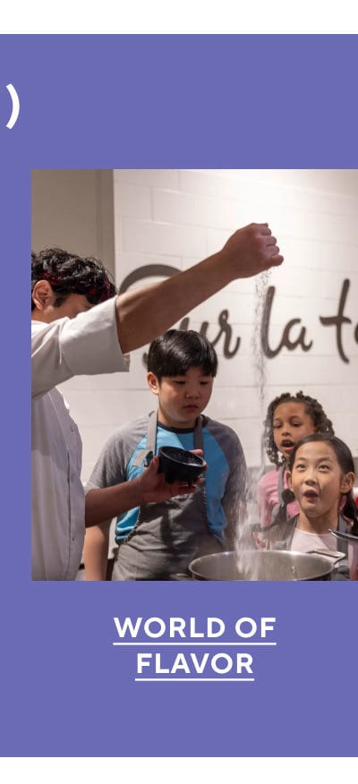 Kids 5-Day Summer Series: World of Flavor