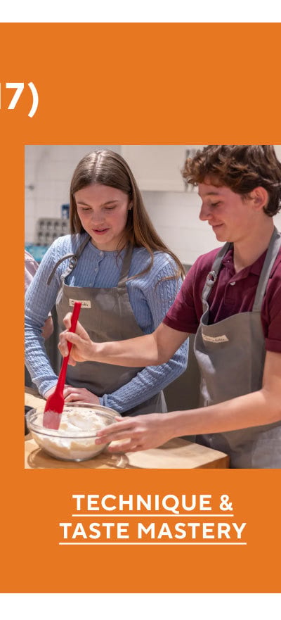 Teens 5-Day Summer Series: Technique & Taste Mastery