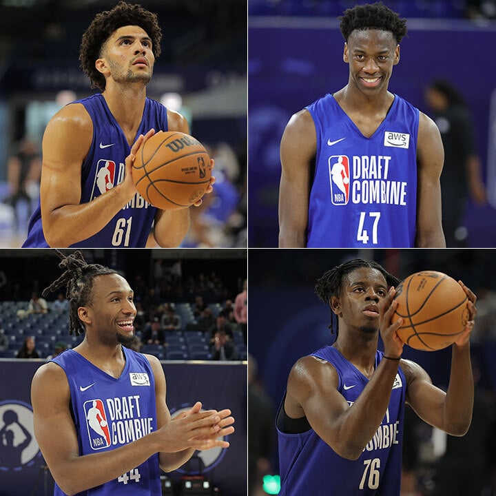 Cameron Boozer, AJ Dybantsa, Darryn Peterson, Caleb Wilson