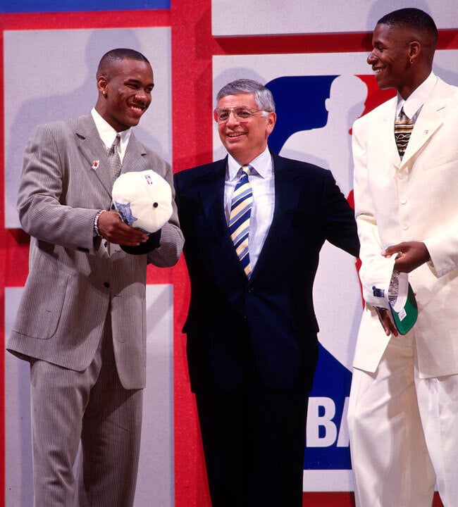 Stephon Marbury, David Stern, Ray Allen