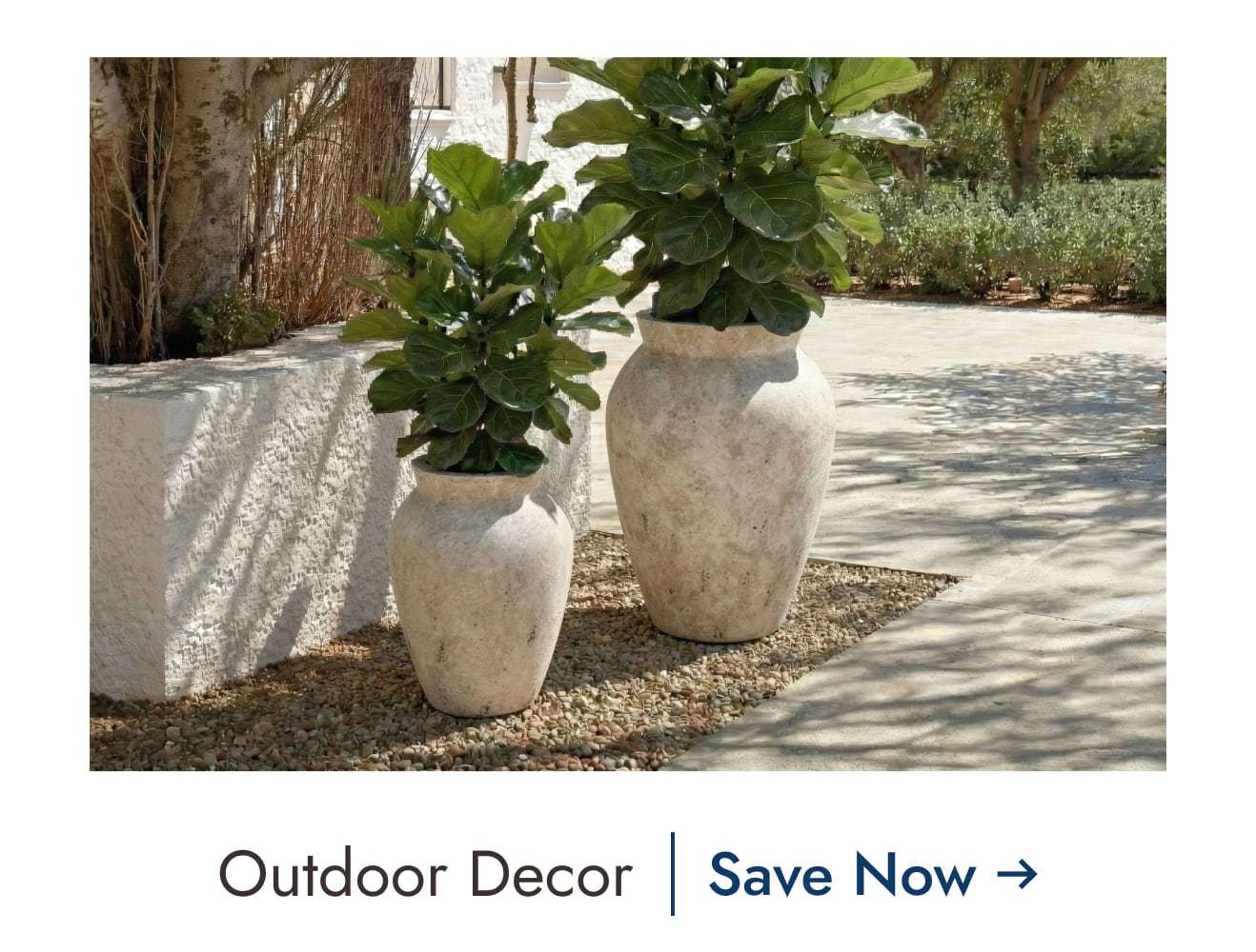 Save on Outdoor Decor
