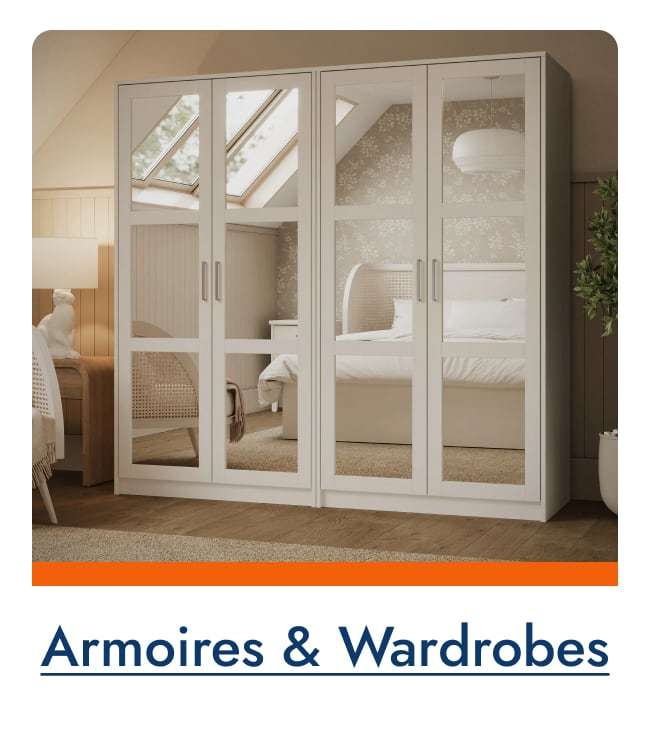 Save on Armoires & Wardrobes