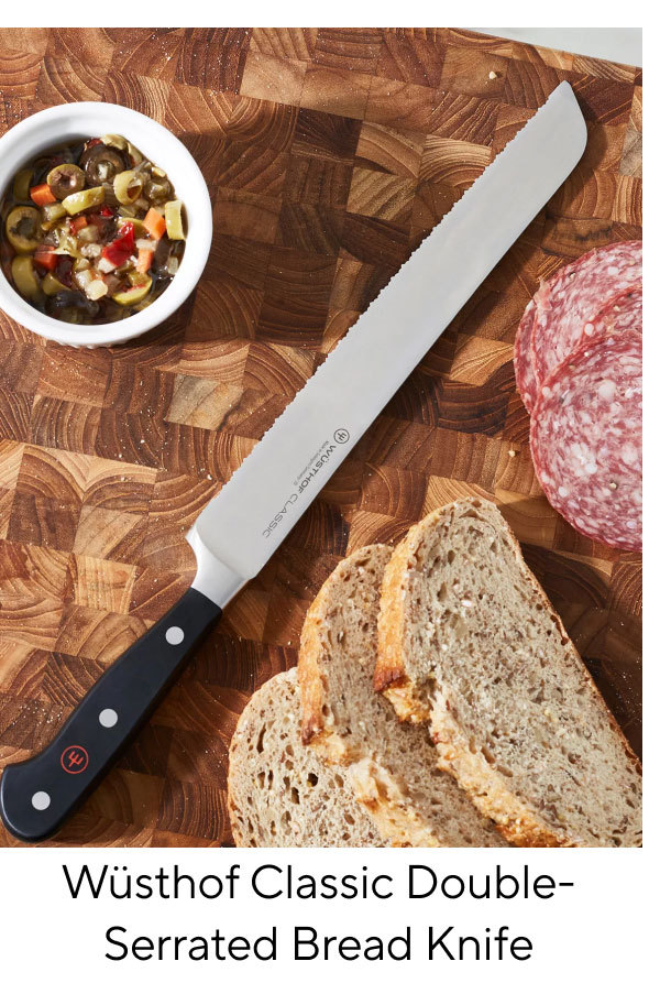 Wüsthof Classic Double-Serrated Bread Knife, 9
