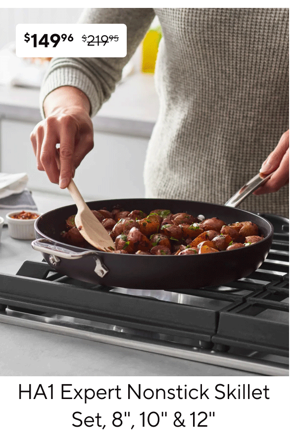 All-Clad HA1 Expert Nonstick Skillet Set