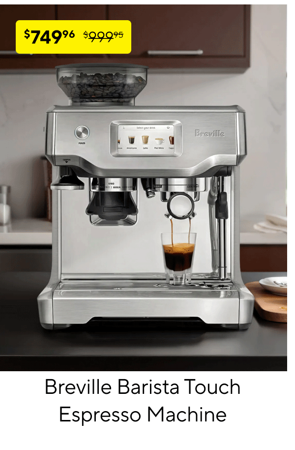 Breville Barista Touch Espresso Machine
