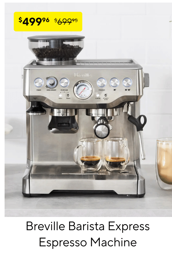 Breville Barista Express Espresso Machine