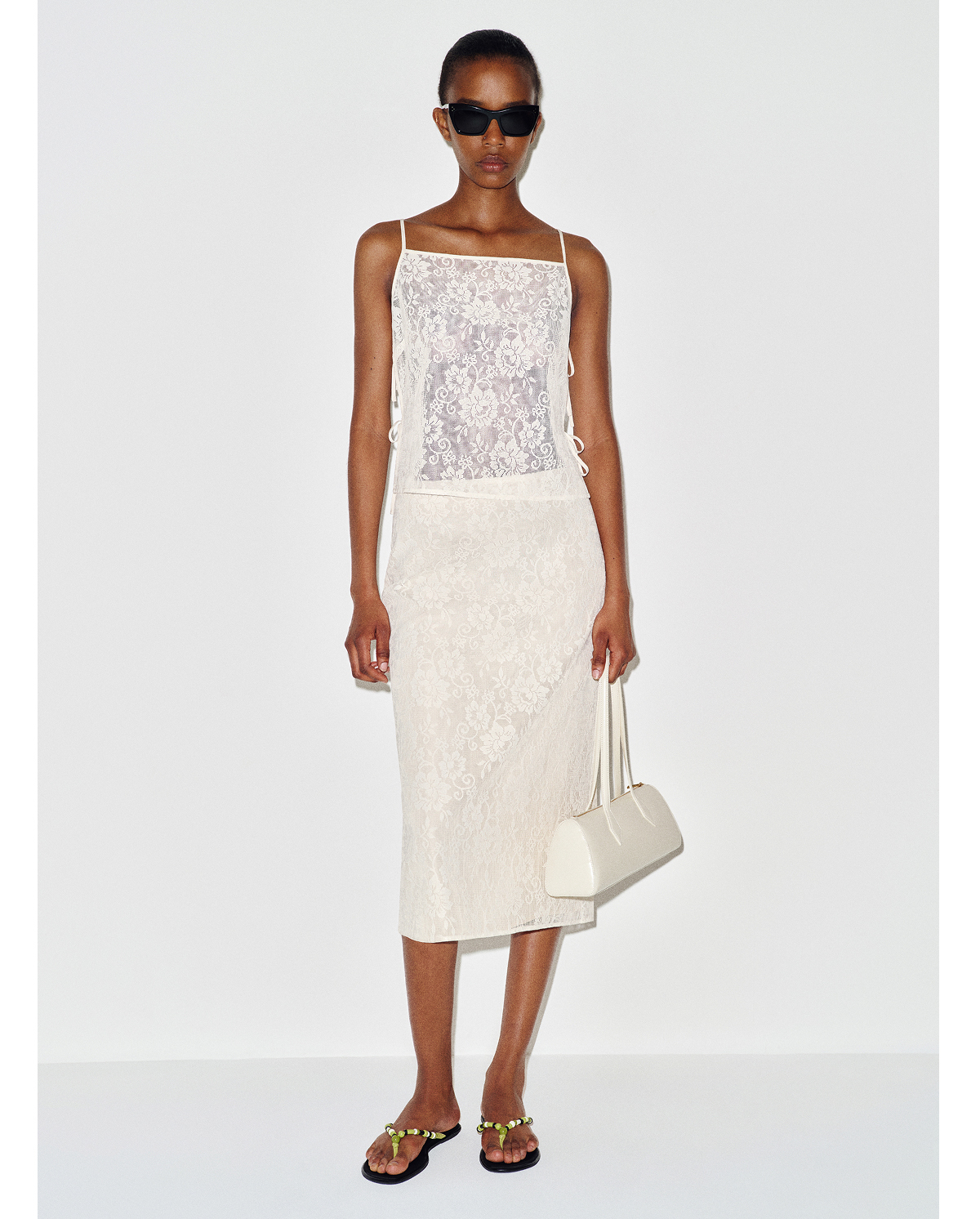 Helen Low Waist Midi Skirt