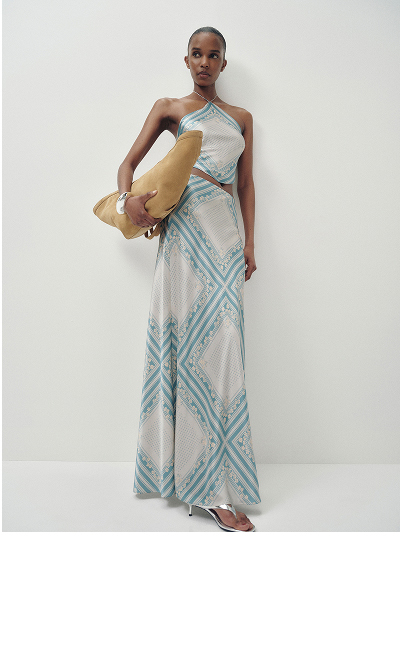 Effie Silk Two Piece
