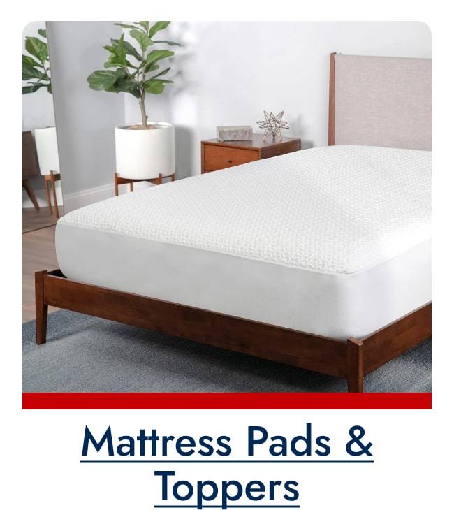 Save on Mattress Pads & Toppers