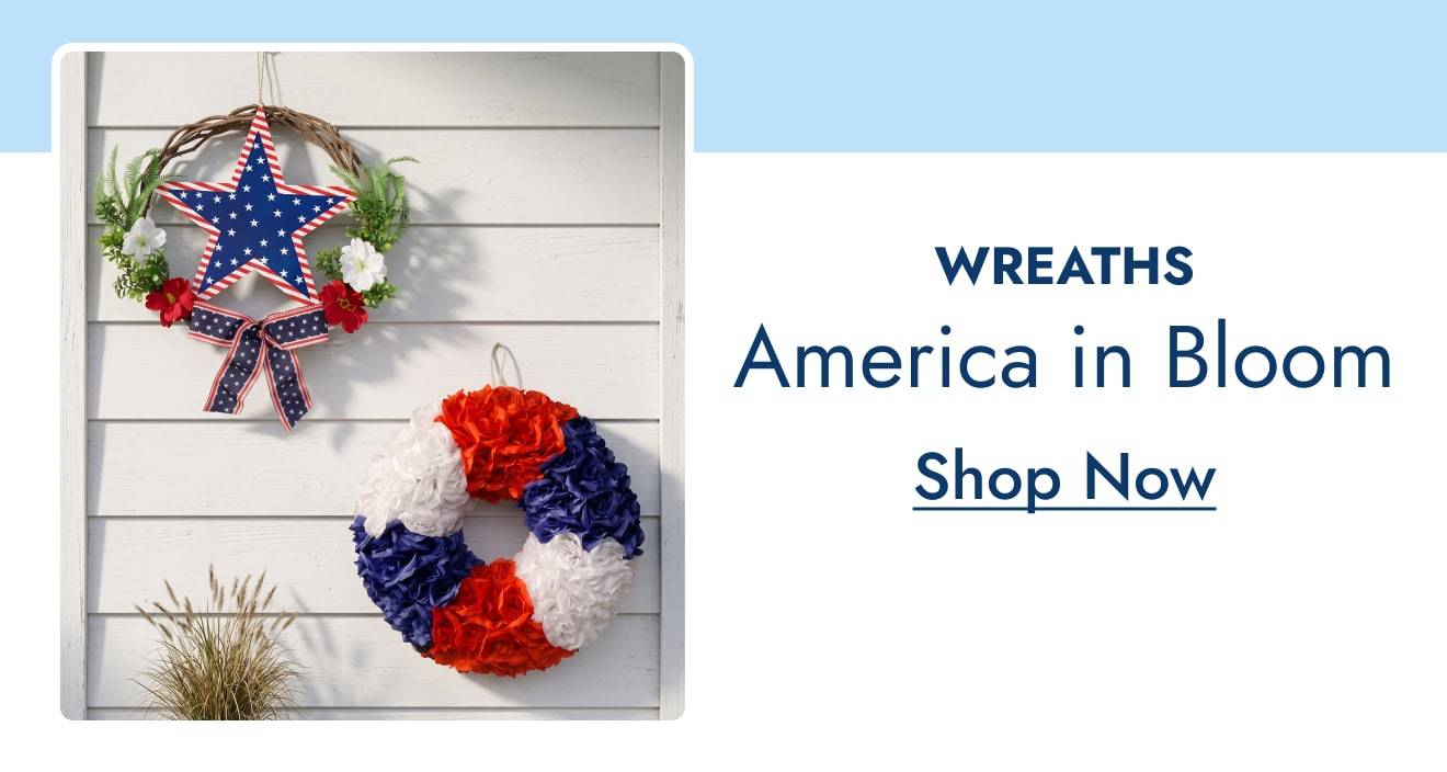 Shop America in Bloom-Wreaths