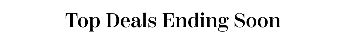 Top Deals Ending Soon