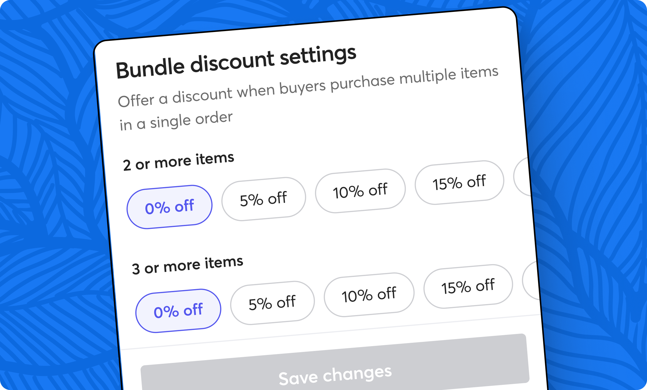 Bundle Discounts