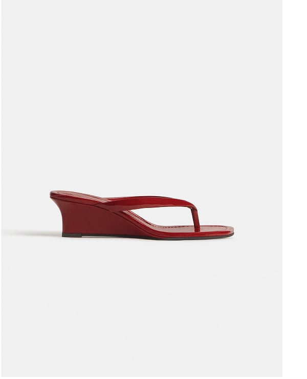 Amelia Thong Wedge Sandal