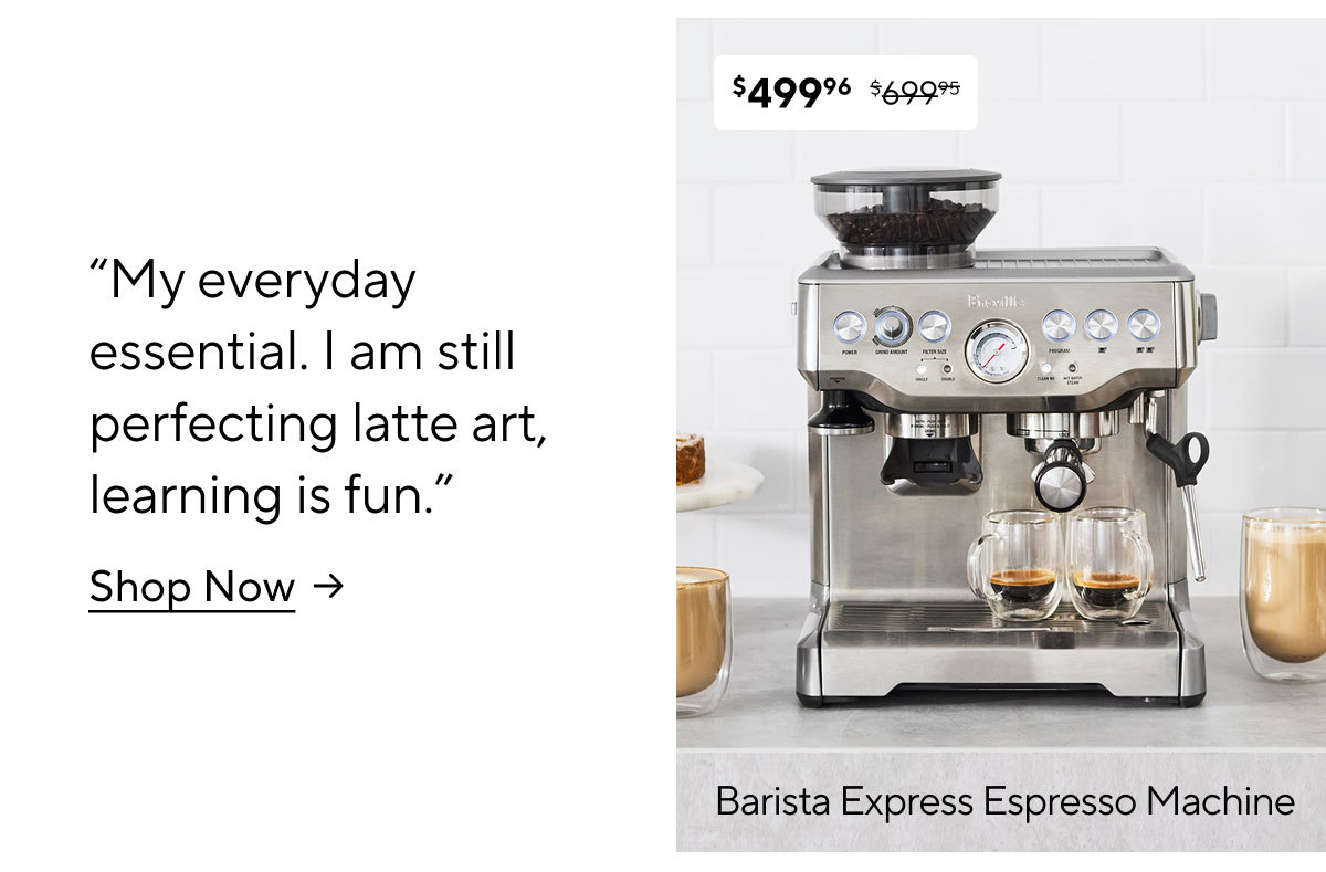 Breville Barista Express Espresso Machine
